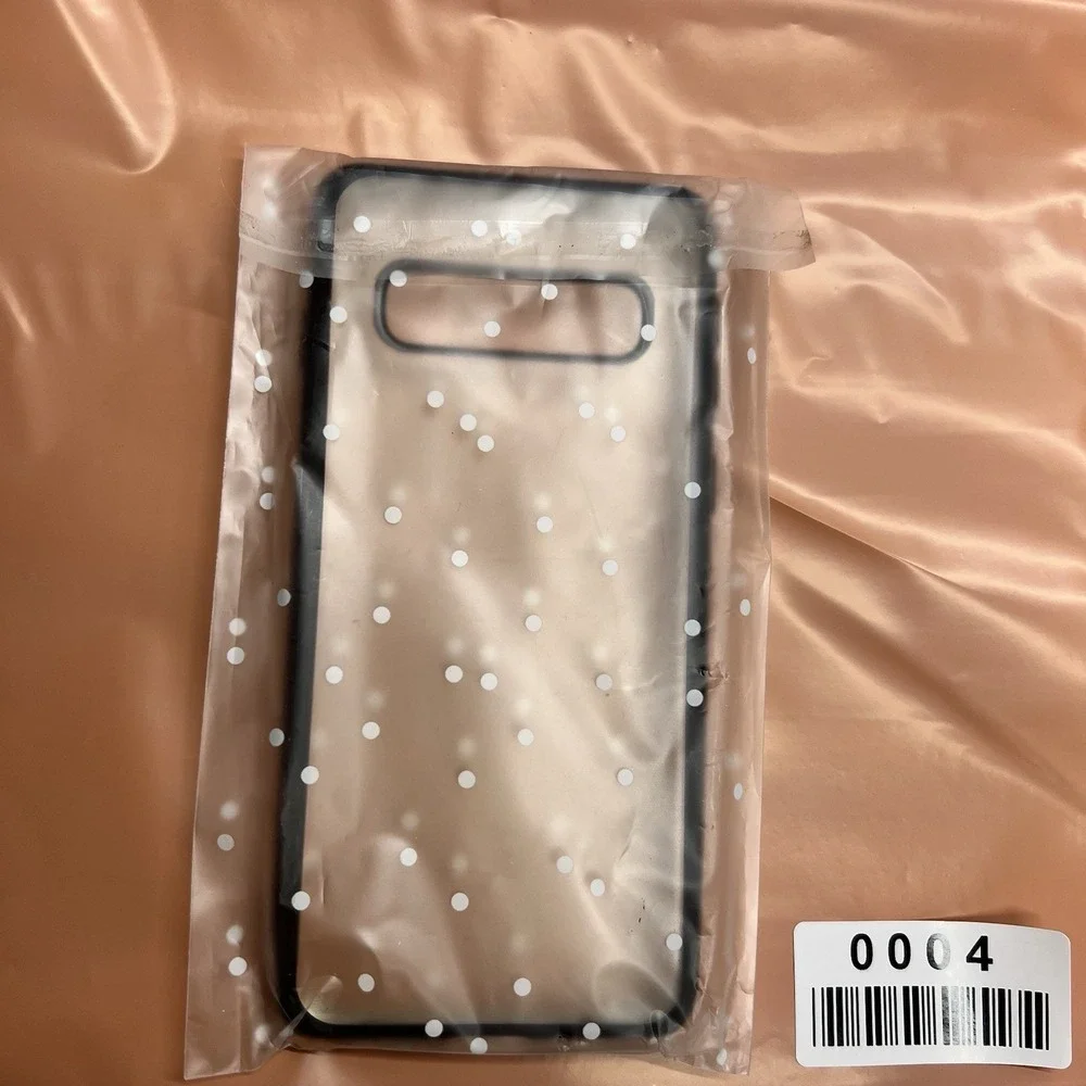 ✅Samsung Galaxy S10 Case Clear Transparent Slim Flexible TPU Bumper Cover#️⃣0004